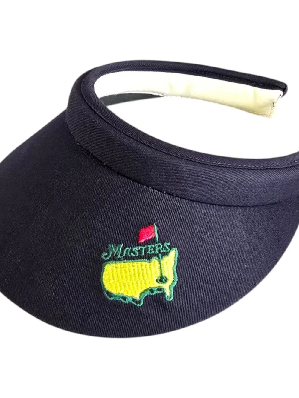 Golf Masters Tournament Navy Blue Sun Visor Hat Texann Texace Made in USA